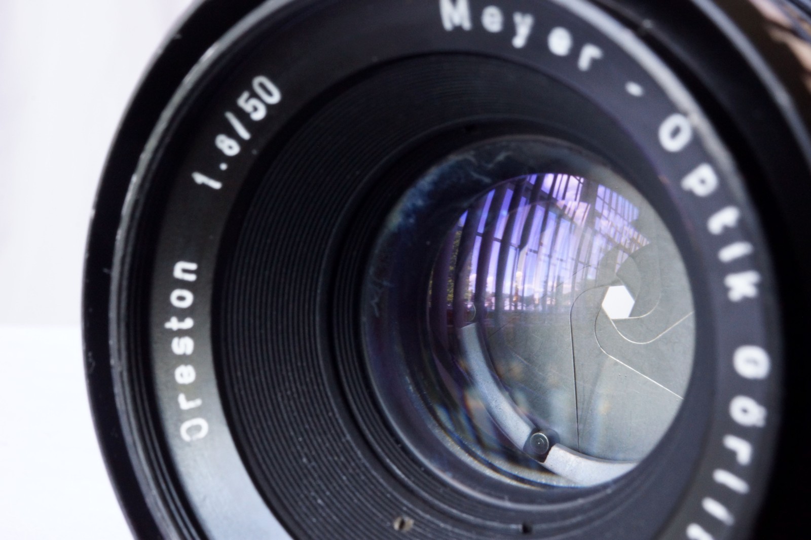 Meyer-Optik Gorlitz Oreston 50mm f1.8 Lens Made In Germany for Parts or repair