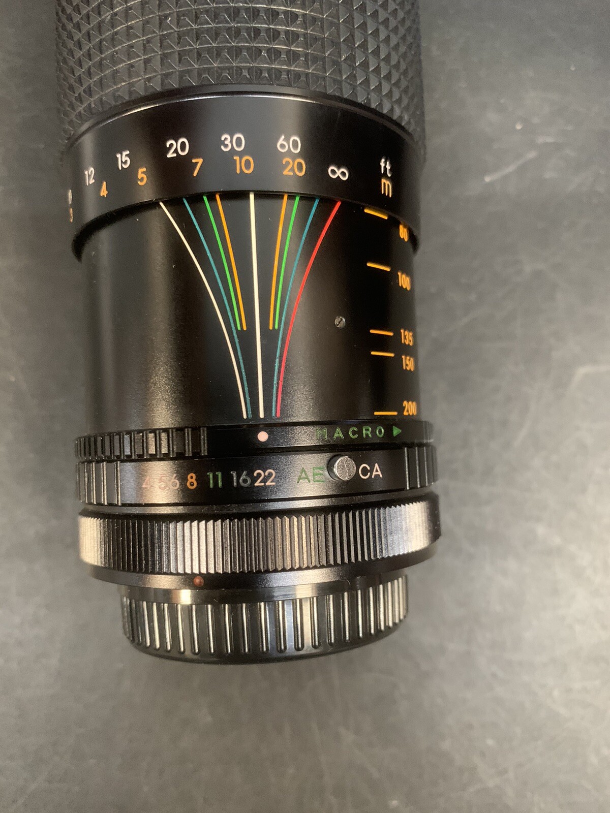 SEARS Multicoated Auto Zoom f/1:4.0 F=80-200mm 55ø Camera Lens