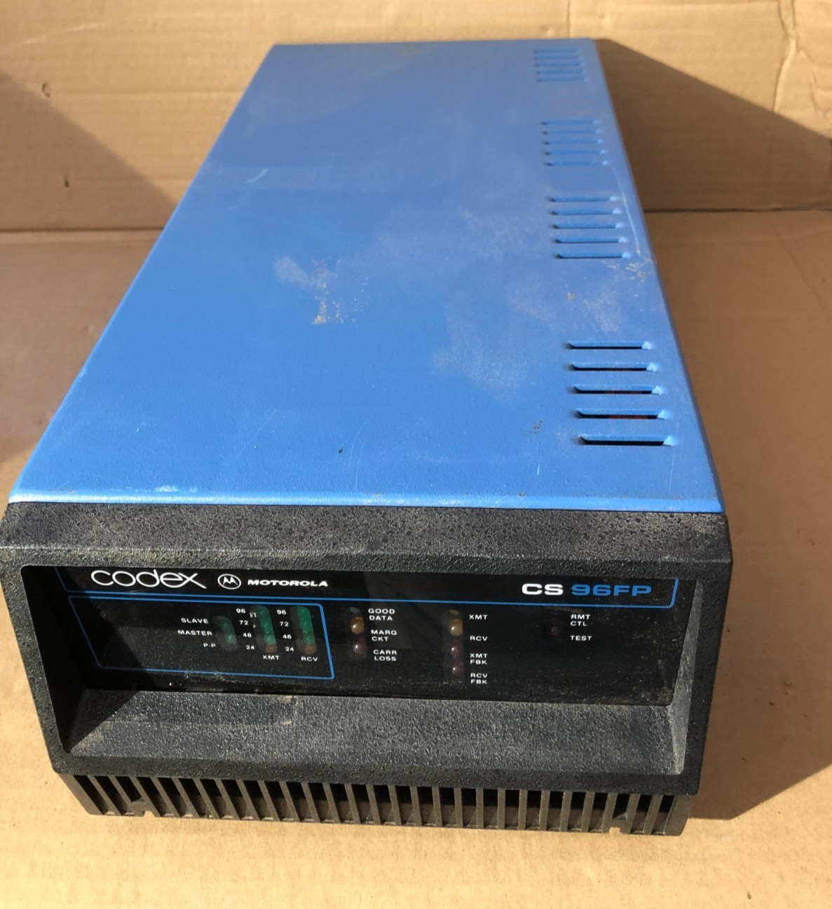 Motorola Codex Model Cs96FP Control Panel Unit