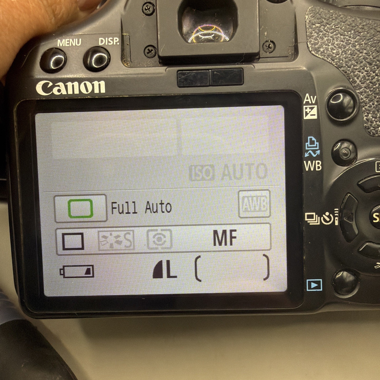 Canon EOS Digital Rebel XSi 450D 12.2MP DSLR Camera body With Extras