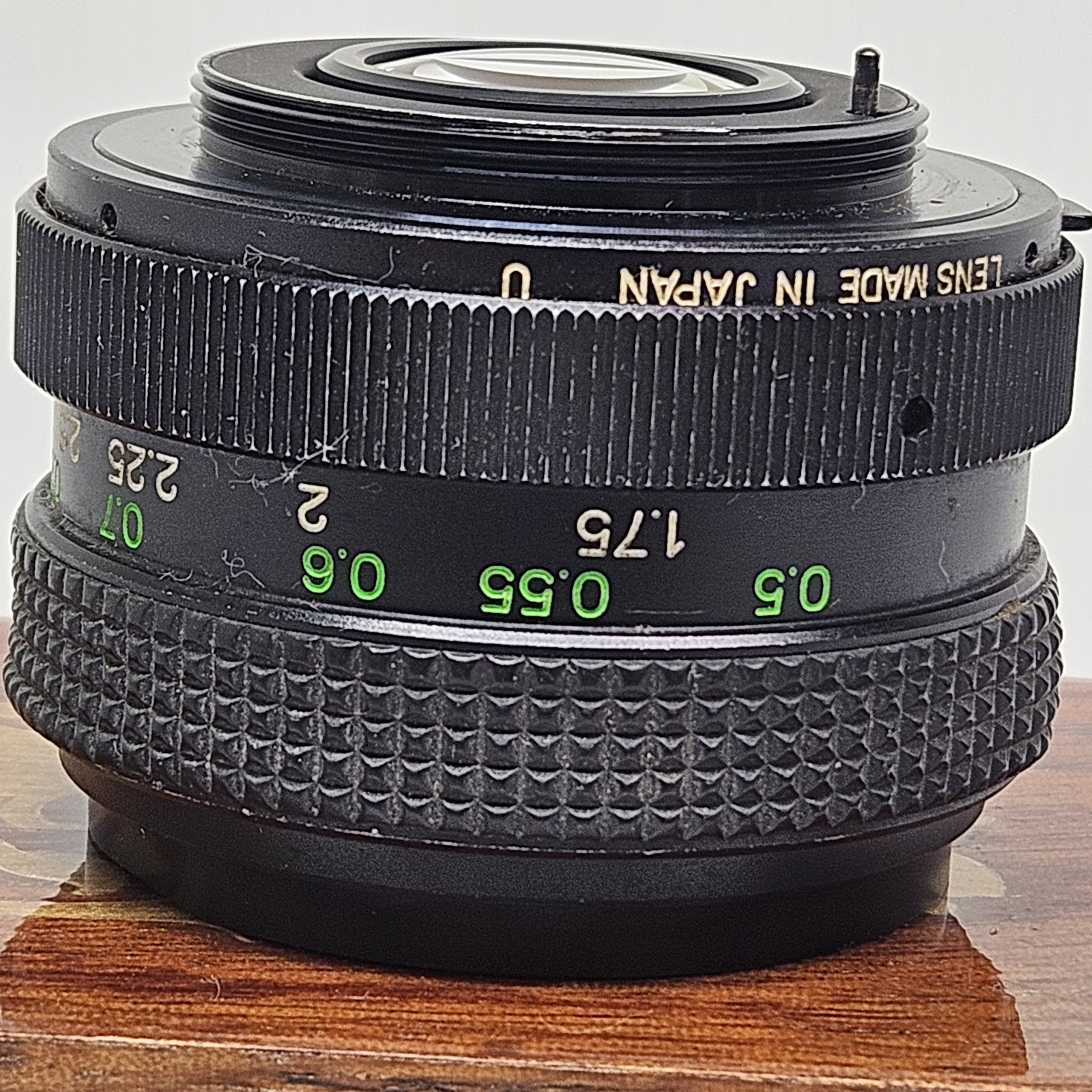 Vivitar 50mm 1:1.8 Auto Lens – Film Photography, Black, Made in Japan