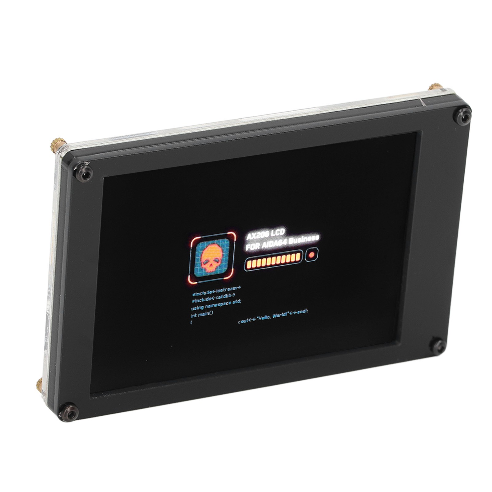3.5in IPS Monitor Subscreen LCD Display Screen With USB Power Cable Support New