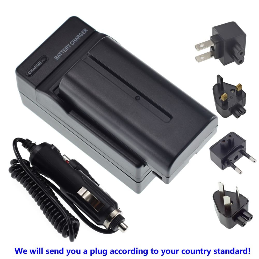 Battery or Charger for Sony NP-F550 MVC-FD71 MVC-FD83 MVC-FD90 MVC-FD100 FD200