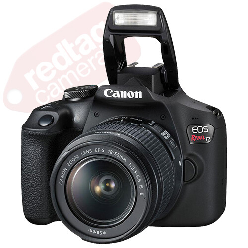 Canon EOS Rebel T7 DSLR Camera with 18-55mm + 32GB 3 Lens Ultimate Accessory Kit