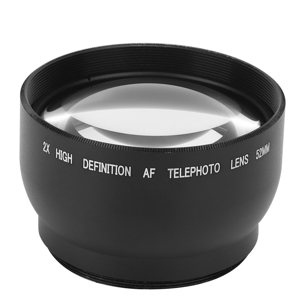 2X Magnification Lens For 52MM Diameter Cameras And Filters Excellent