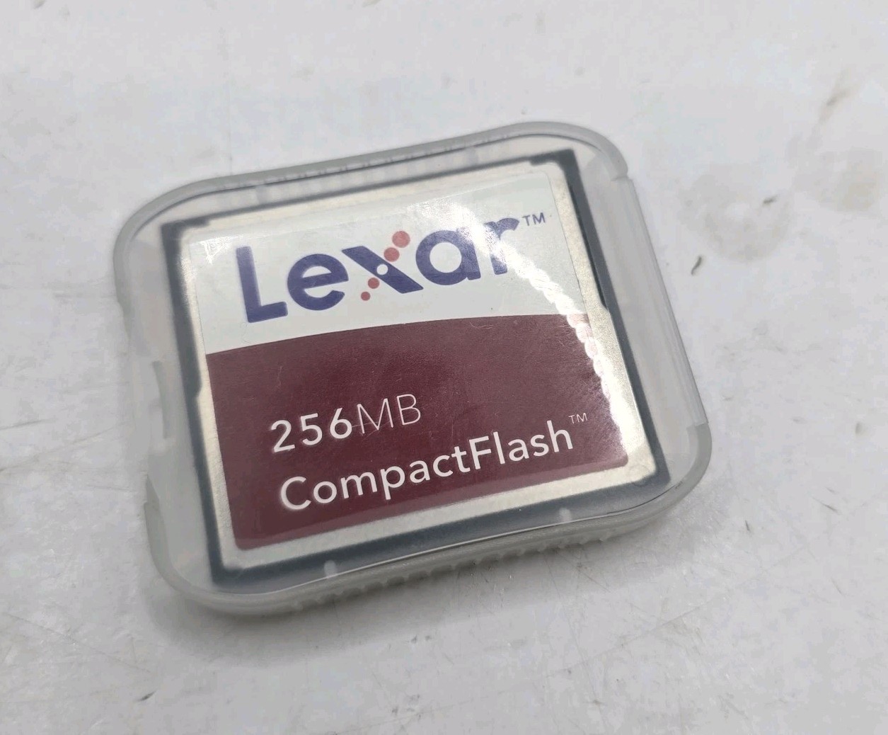 Lexar 256 MB Speed  – CompactFlash Card w/Case Ships Fast