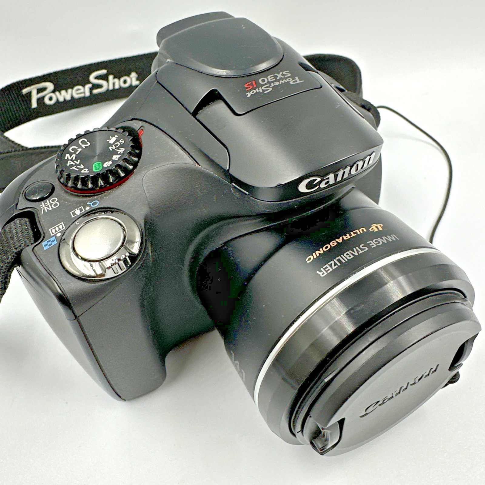 Canon Powershot SX30 IS 14.1MP 35x Zoom Camera w. Battery Charger Working Read!