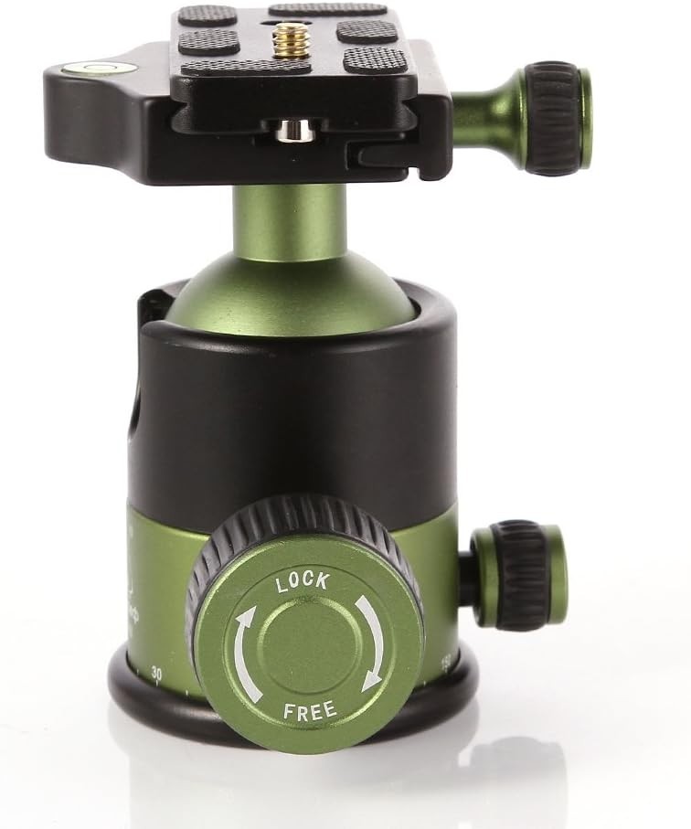 20Kg/44Lb Load 360� Panoramic Professional Heavy Duty Tripod Ball Head W/Arca Sw