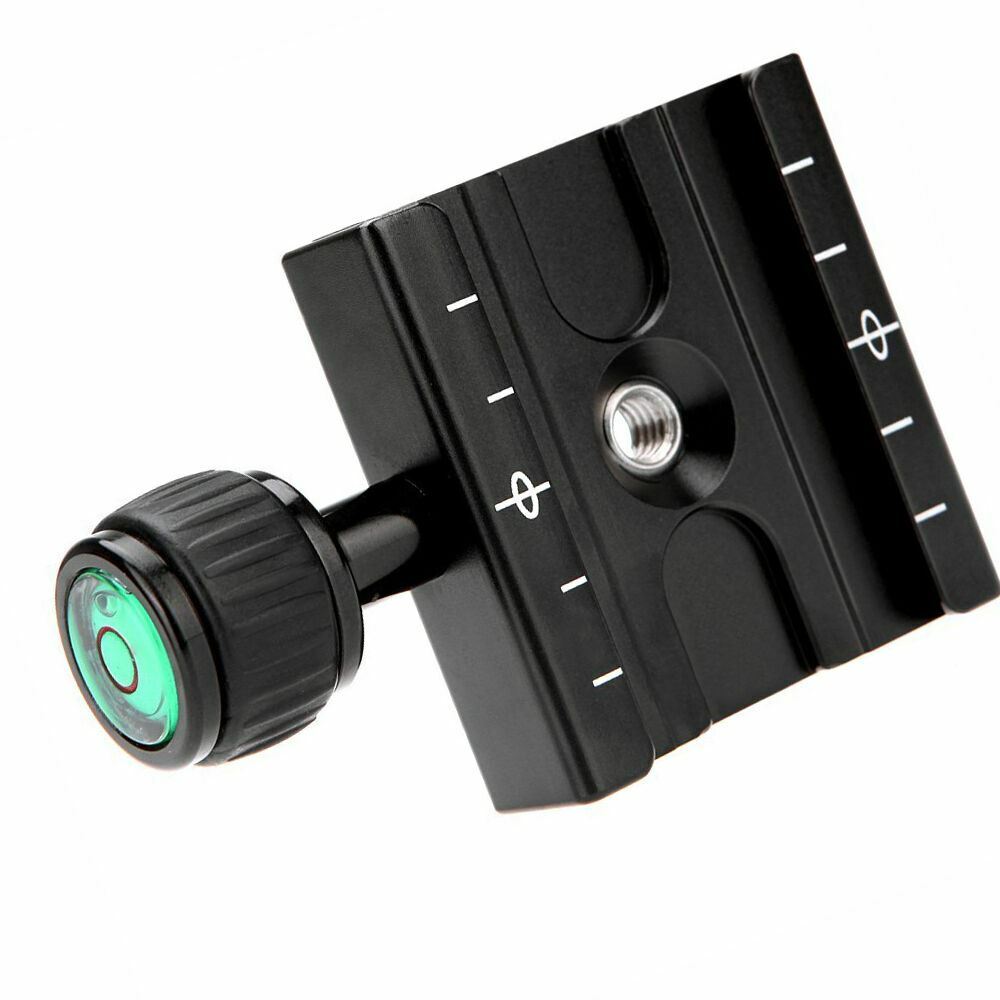 Arca-Swiss Type Adapter Square Clamp + Quick Plate for Benro Gizto BallHead