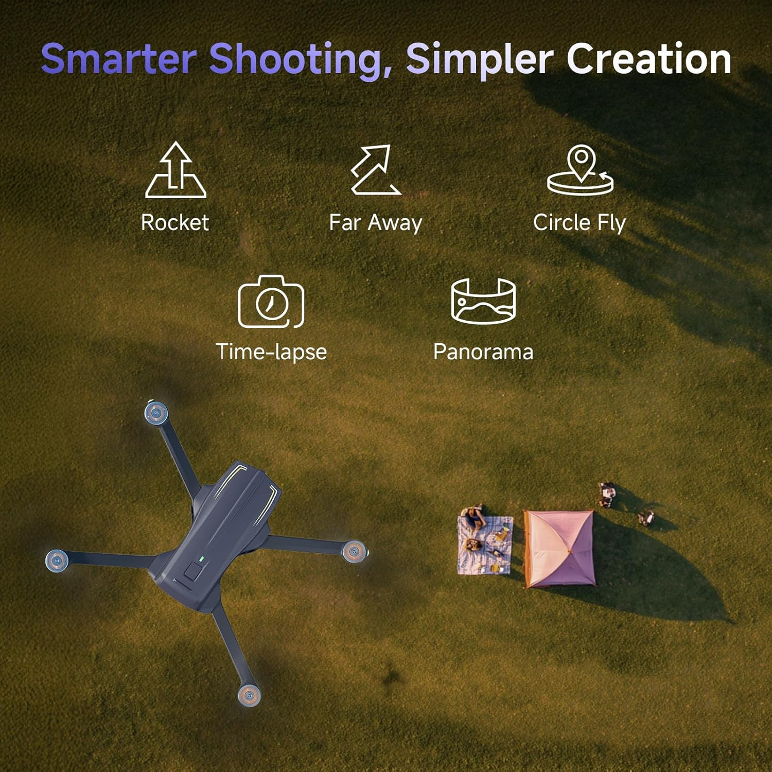 Ameta Drones with Camera for Adults 4k UHD, S20 Pro GPS Drone for Adults Beginne