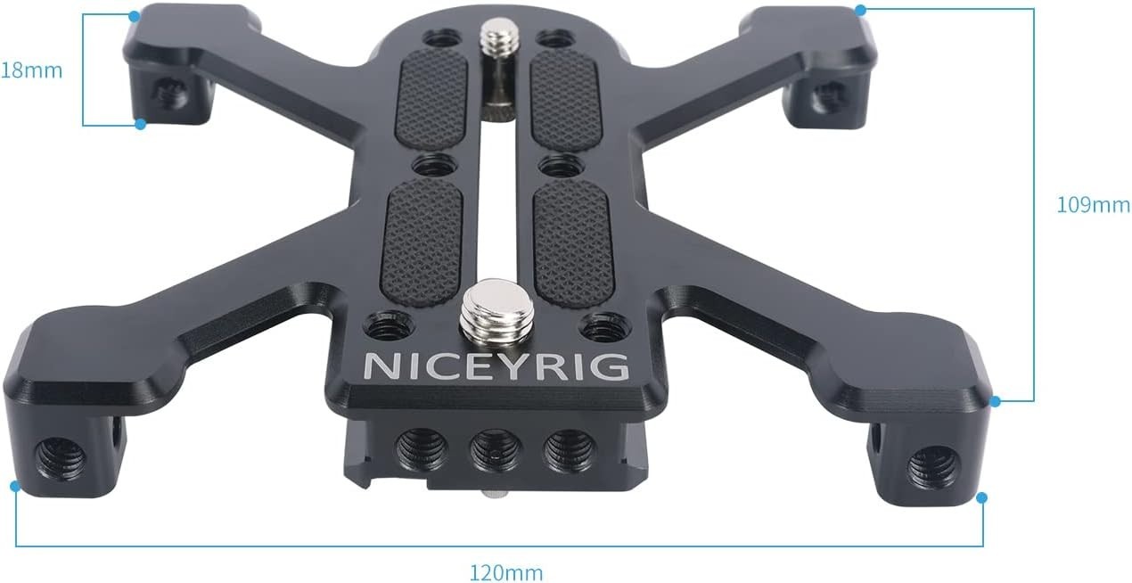 Heavy-Duty Quick Release Plate for Arca-Swiss Standard – Lightweight & Compact