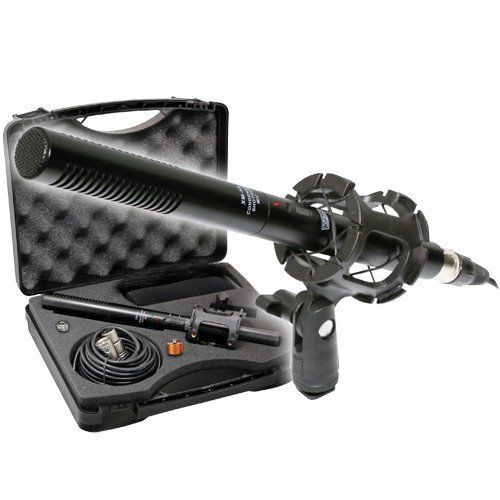 Canon XA35 Camcorder External Microphone Vidpro XM-55 13-Piece Video Kit