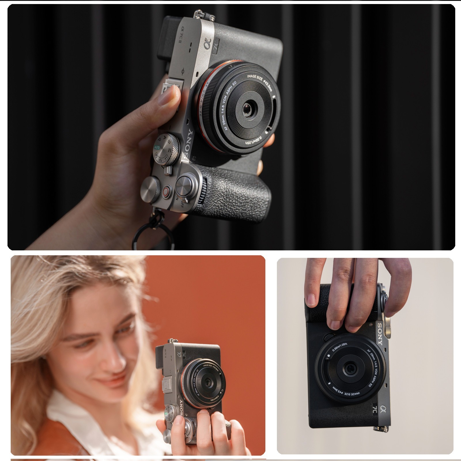 Viltrox AF 28mm F4.5 Full Frame Auto Focus Pancake Lens for Sony E-mount Cameras