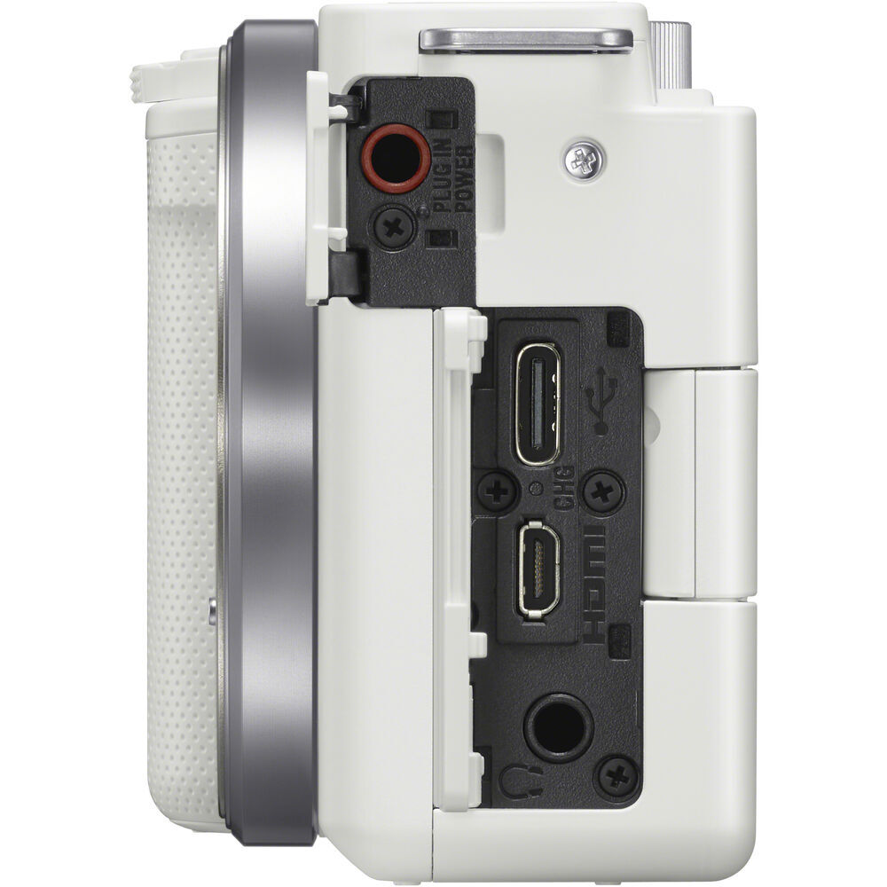 Sony ZV-E10 Vlogging with 16-50mm White – 1 Year Warranty – Next Day Delivery