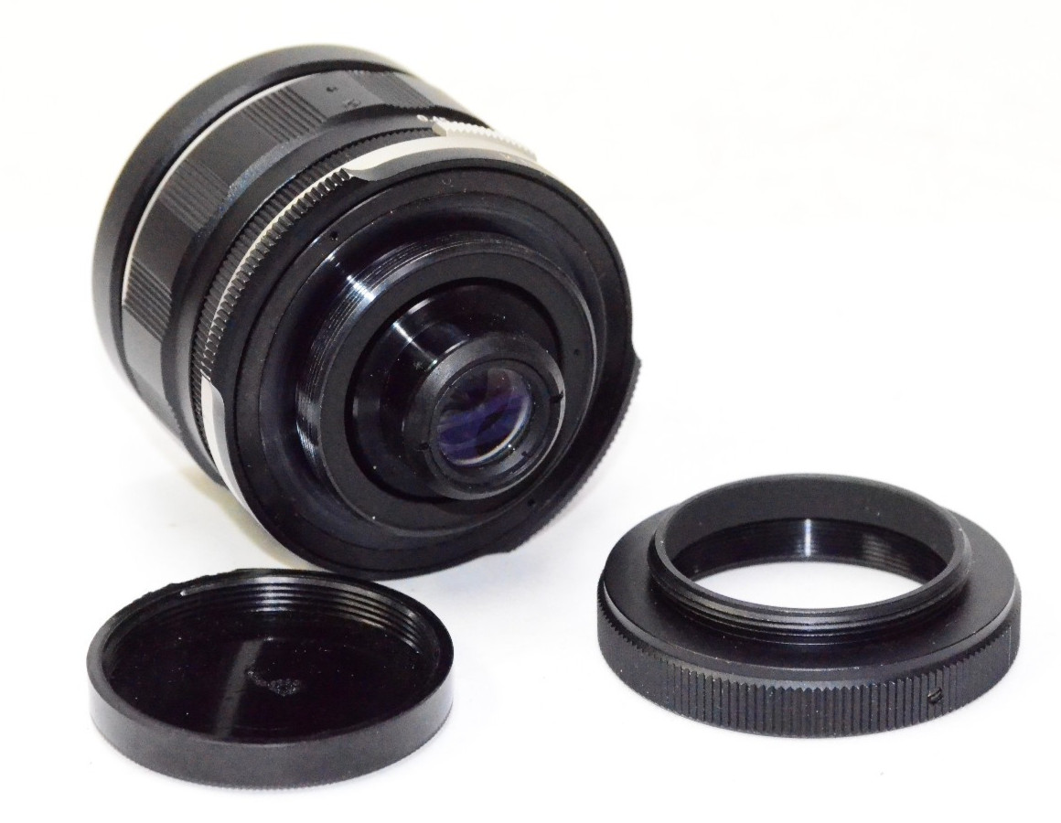 Soligor 28mm F/2.8 Manual Focus Lens T Mount w/ T to Pentax Screw Mount.