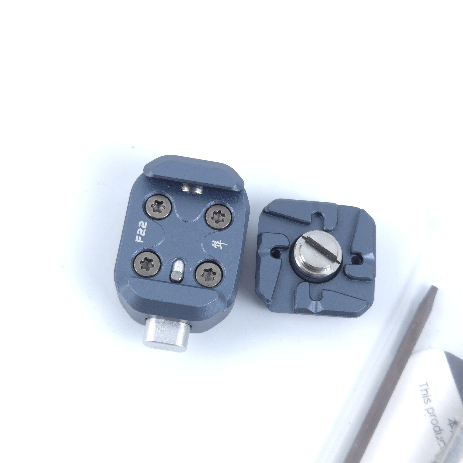 FALCAM F22 Thread adapter kit – Locking, Quick connect, Quick Release – w/ Case