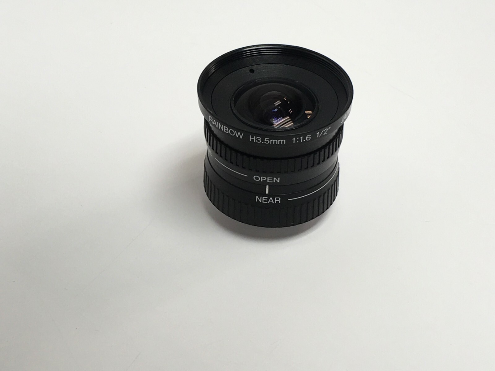 Rainbow H3.5mm 1:1.6 1/2″ CS-Mount Lens