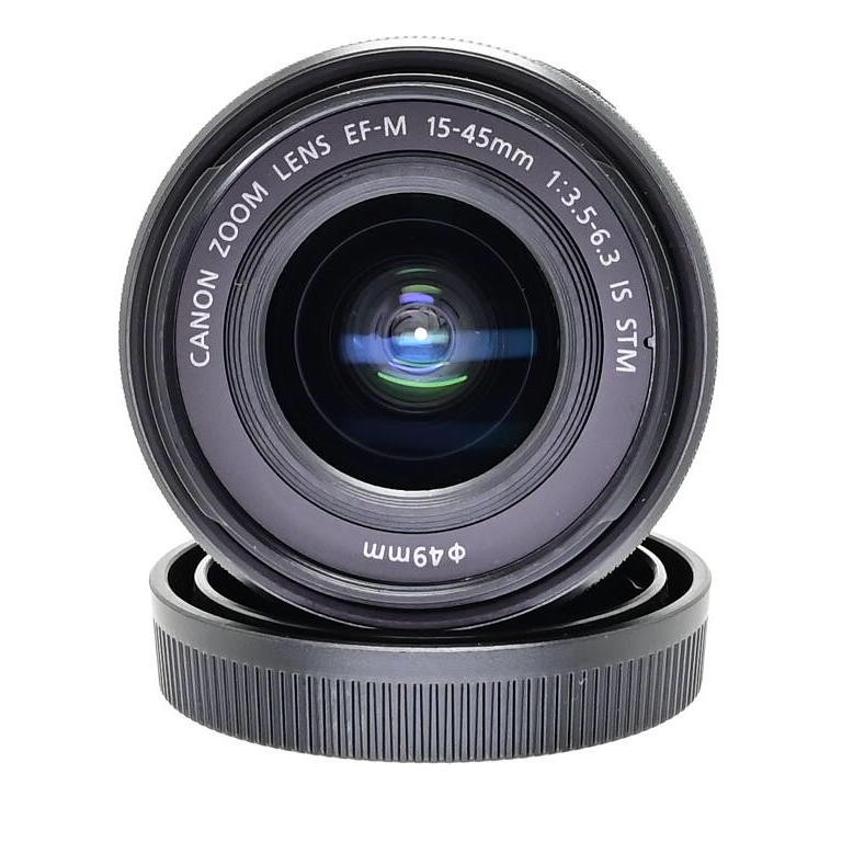 Canon EF-M 15-45mm f/3.5-6.3 IS STM Lens (Graphite)