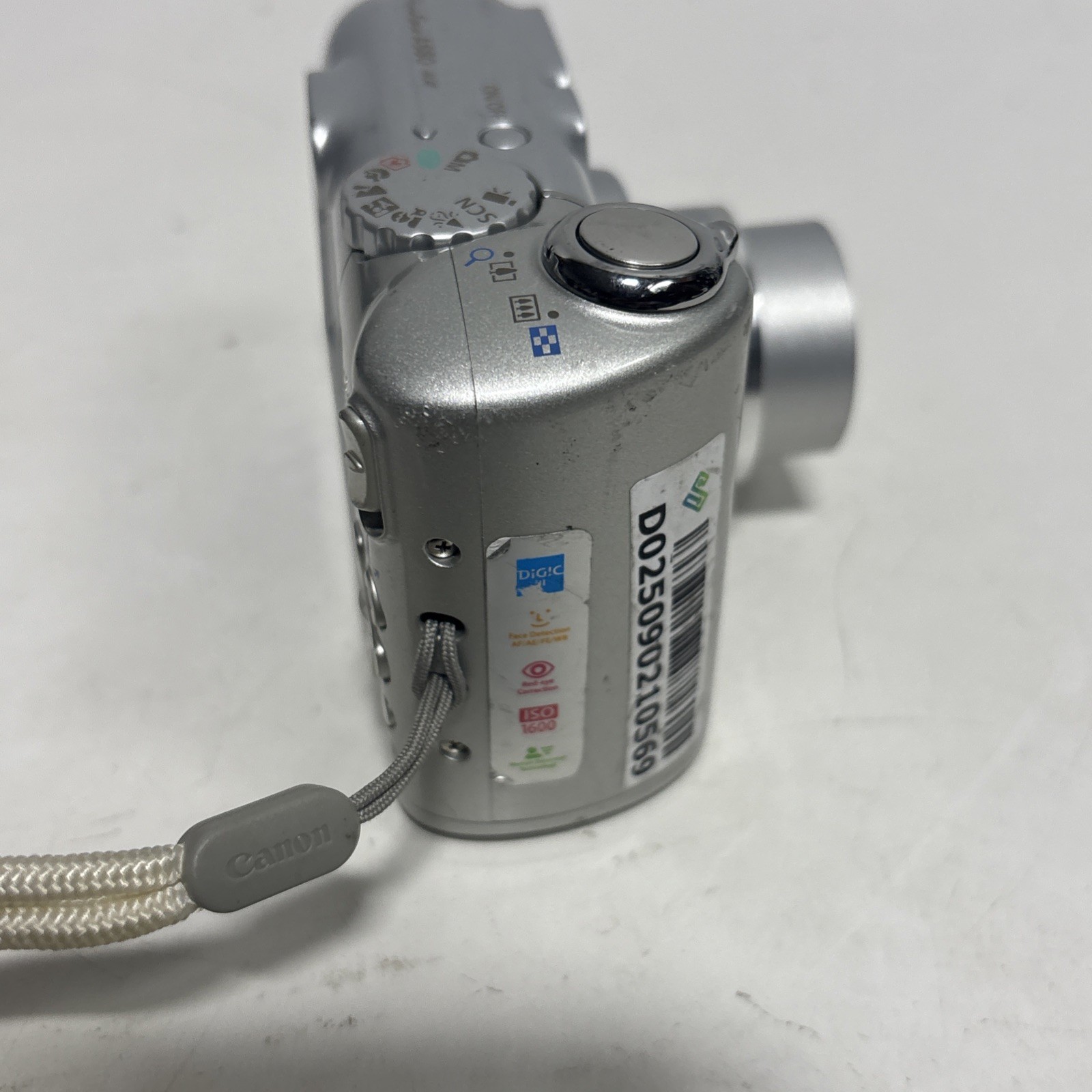 Canon PowerShot A580 8.0MP Digital Camera Tested Working