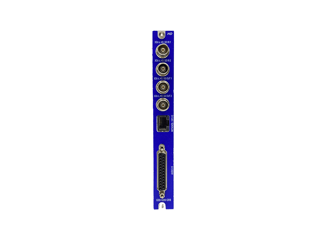 AXON HFS110 3Gb/s, HD, SD frame synchronizer with optional audio shuffler BPH18D
