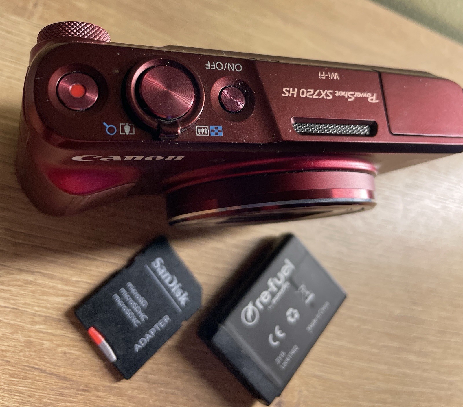 CANON PowerShot SX720 HS 20.3MP 40x Zoom Red Digital Camera Tested MUST READ!