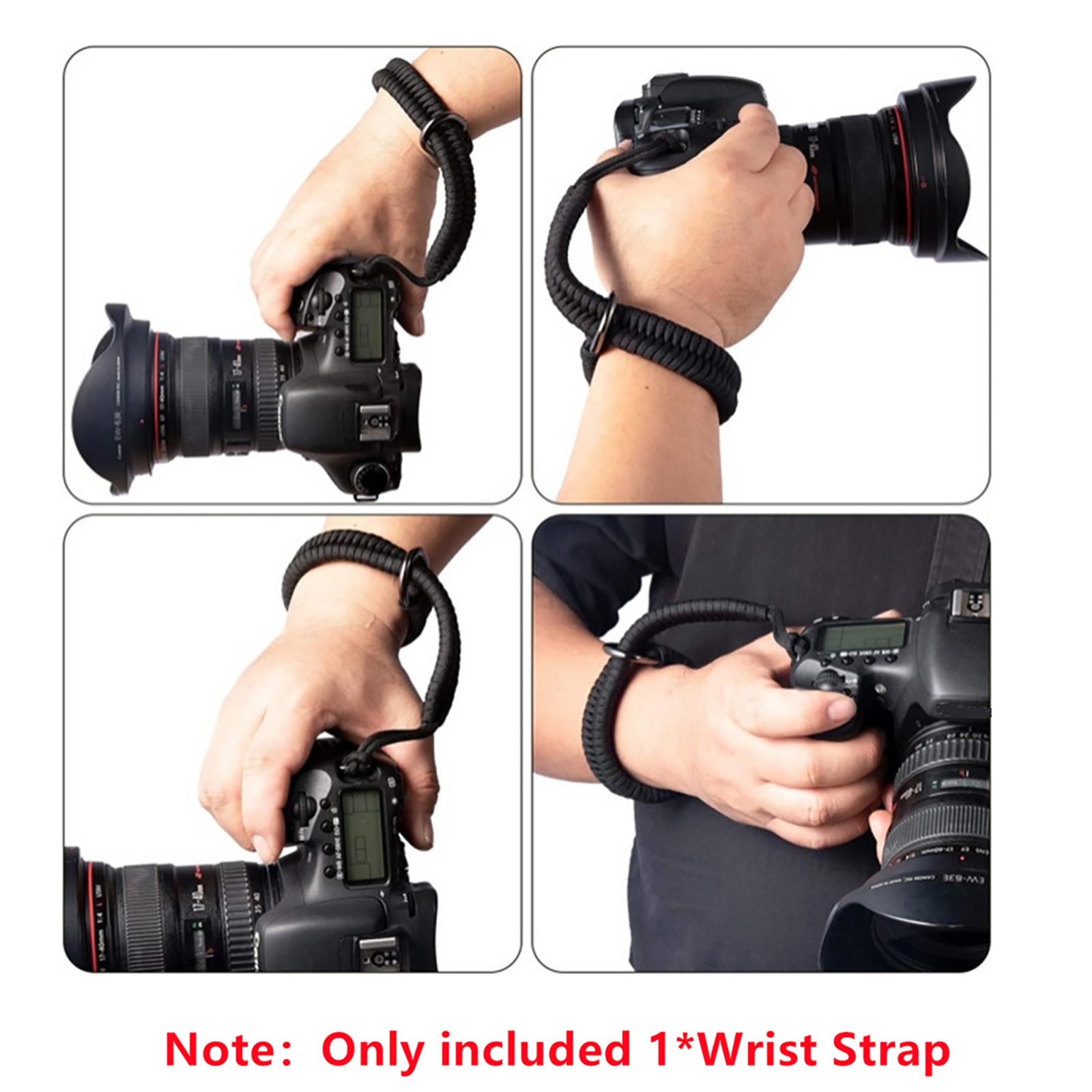 Anti-lost Camera Wrist Strap Hand Grip Wristband For Nikon For Canon For Sony
