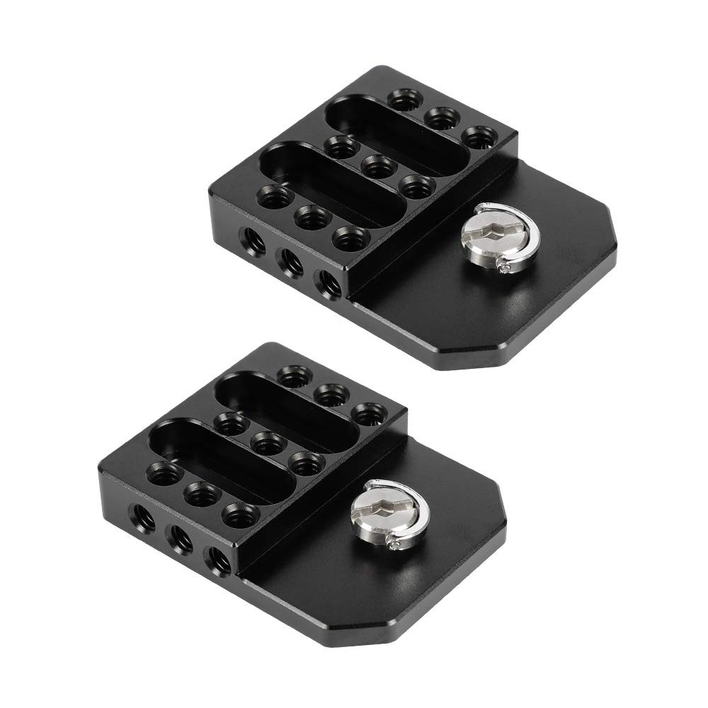 Versatile Top/Bottom Plate with Multiple 1/4″-20 Threads for Director’s Monit…