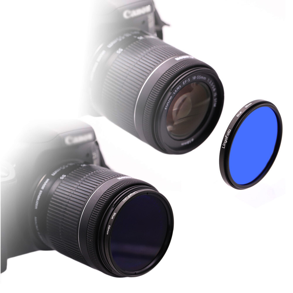 LingoFoto 46mm 6 IN 1 6pcs of Colors Round Full Color Filter Set