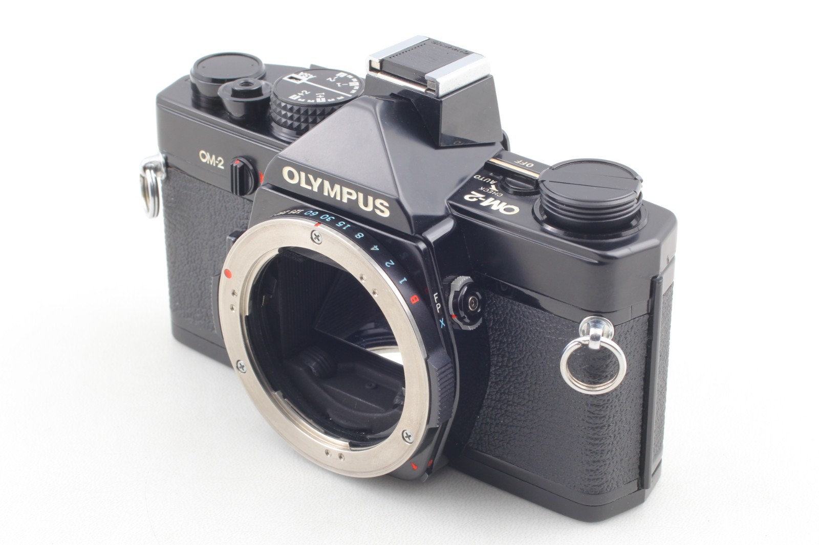 Prism Clear! 【Almost MINT】 Olympus OM-2 Black SLR Camera 28mm F3.5 From Japan