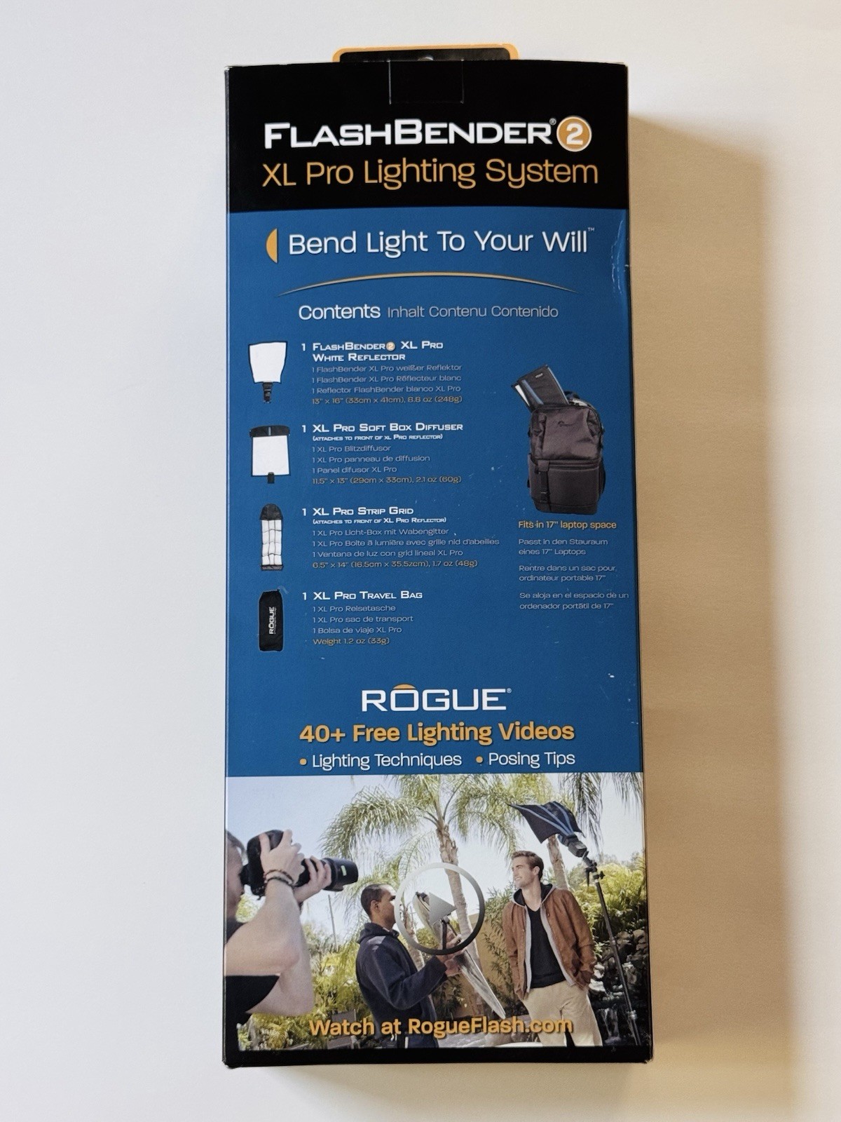 Rogue FlashBender – XL Pro Lighting System (Flash Bender) NEW