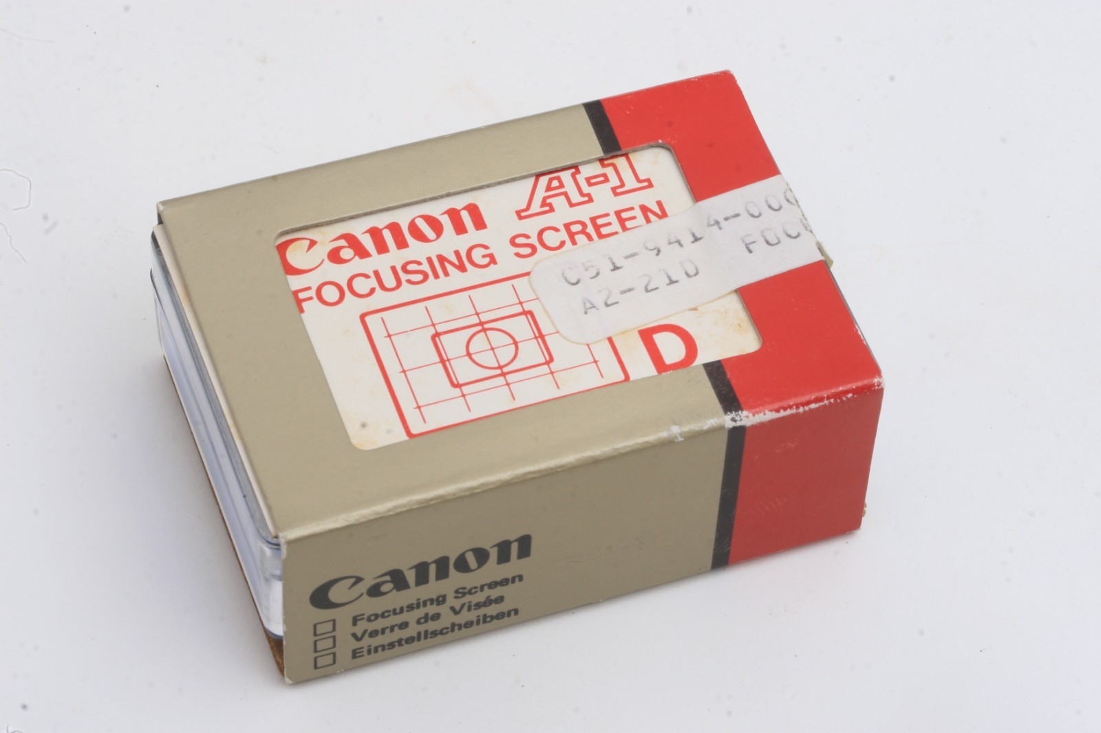 Canon Focusing Screen A-1 Type D Grid