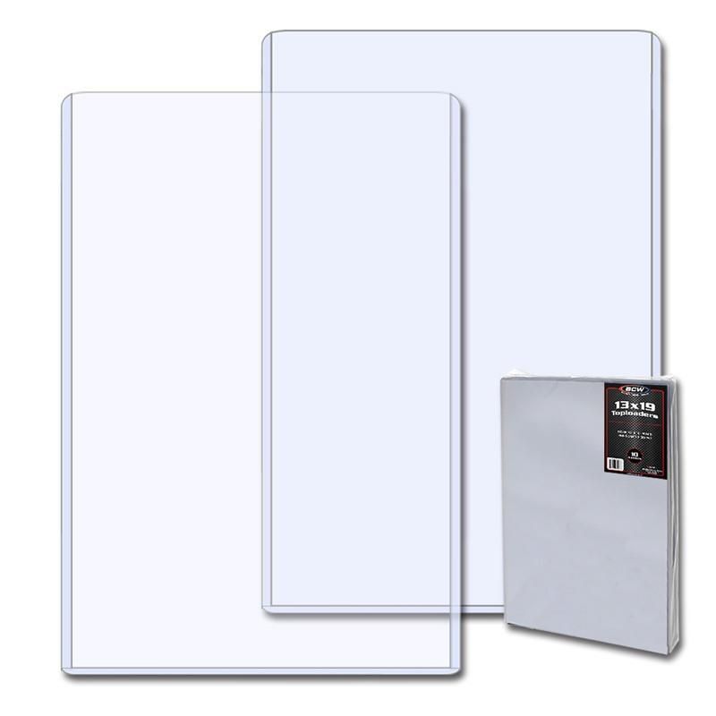 10 BCW lithographs 13×19 – Topload Holder
