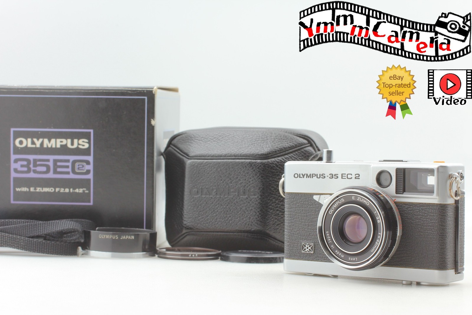 [MINT in Box Case] Olympus 35 EC2 Rangefinder Film Camera 42mm F/2.8 From JAPAN
