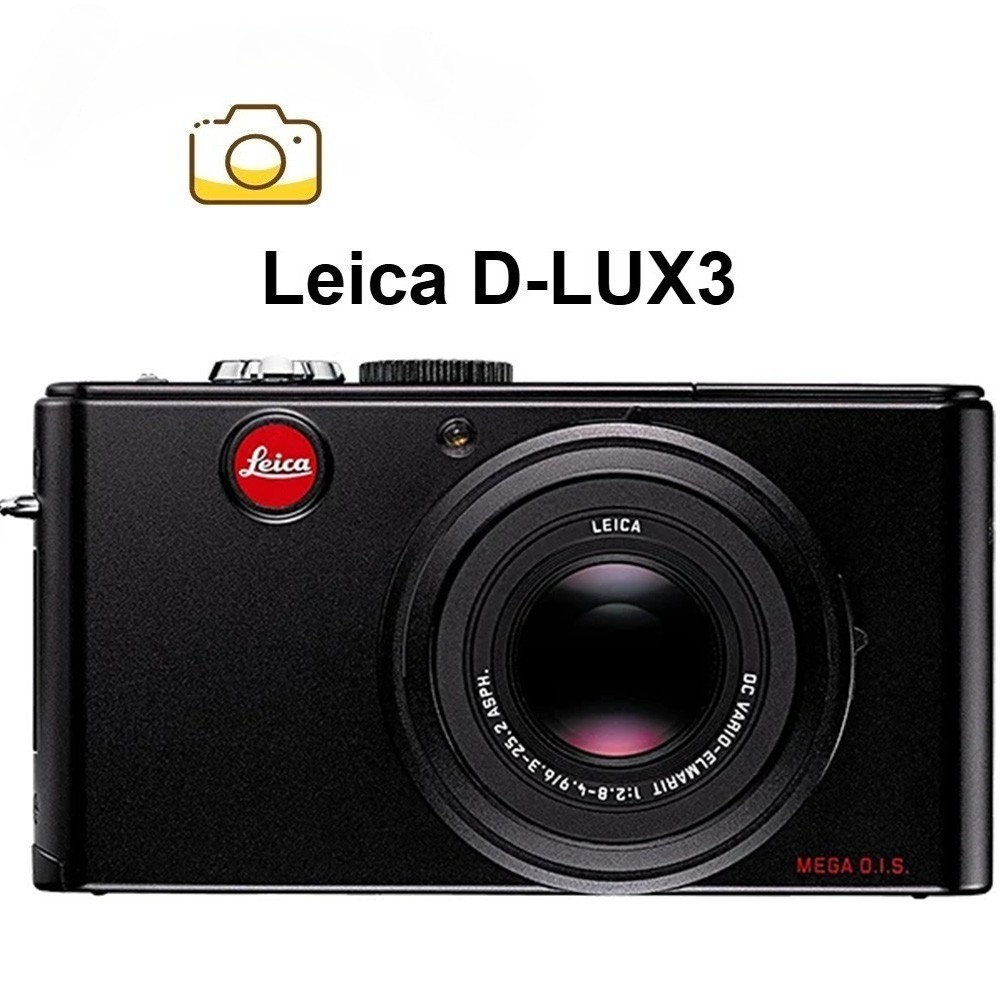 Leica D-LUX 3 Digital Camera 10 MP Compact 4x Wide Angle Optical Zoom Auto Focus