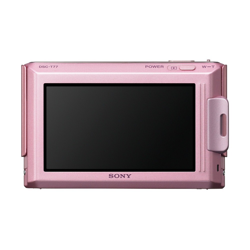 Sony Cyber-shot DSC-T77 Digital Camera 4X Optical Zoom Touch Screen Multicolored