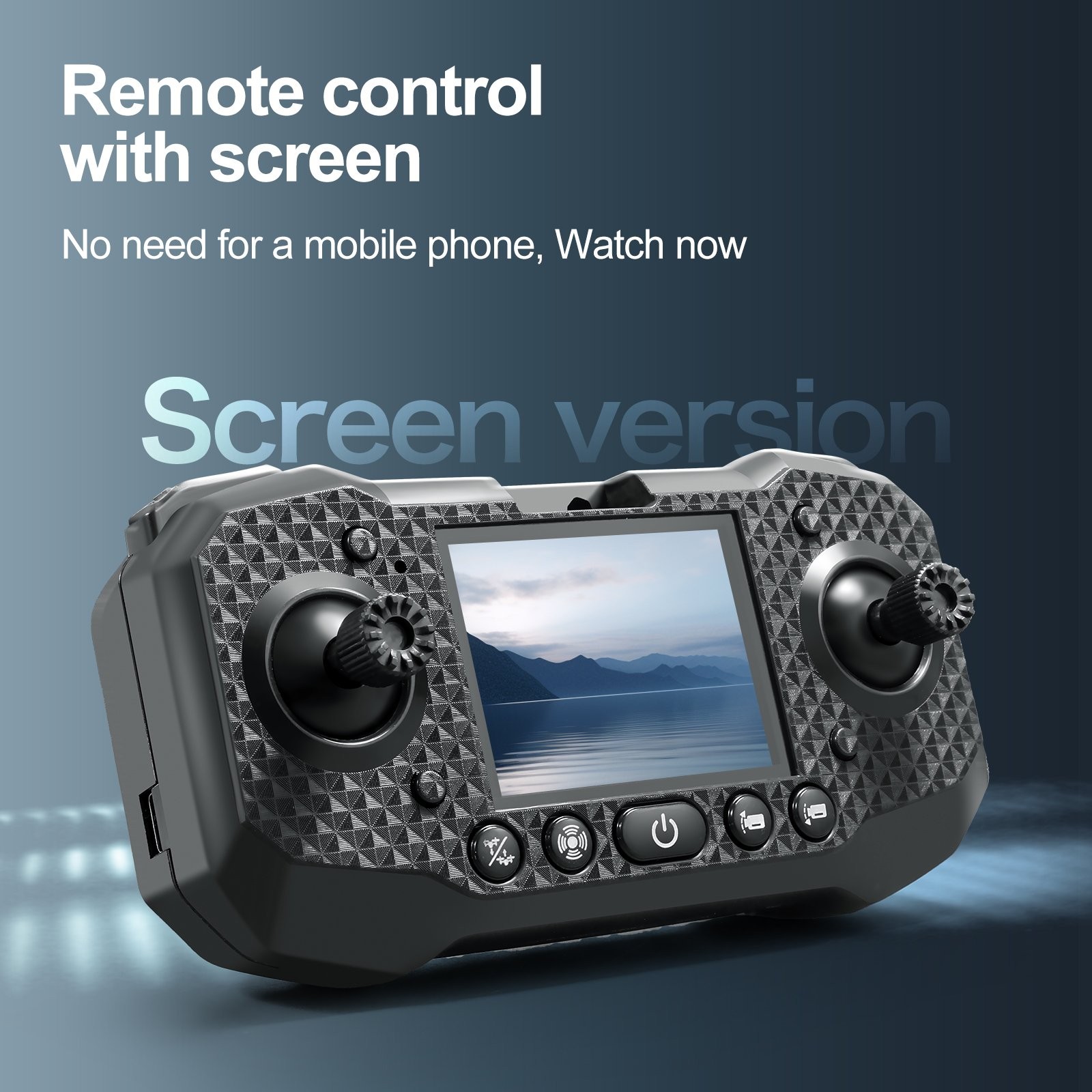 Drone WIFI FPV 4K Dual Camera Obstacle Avoidance Remote Control with Screen S160