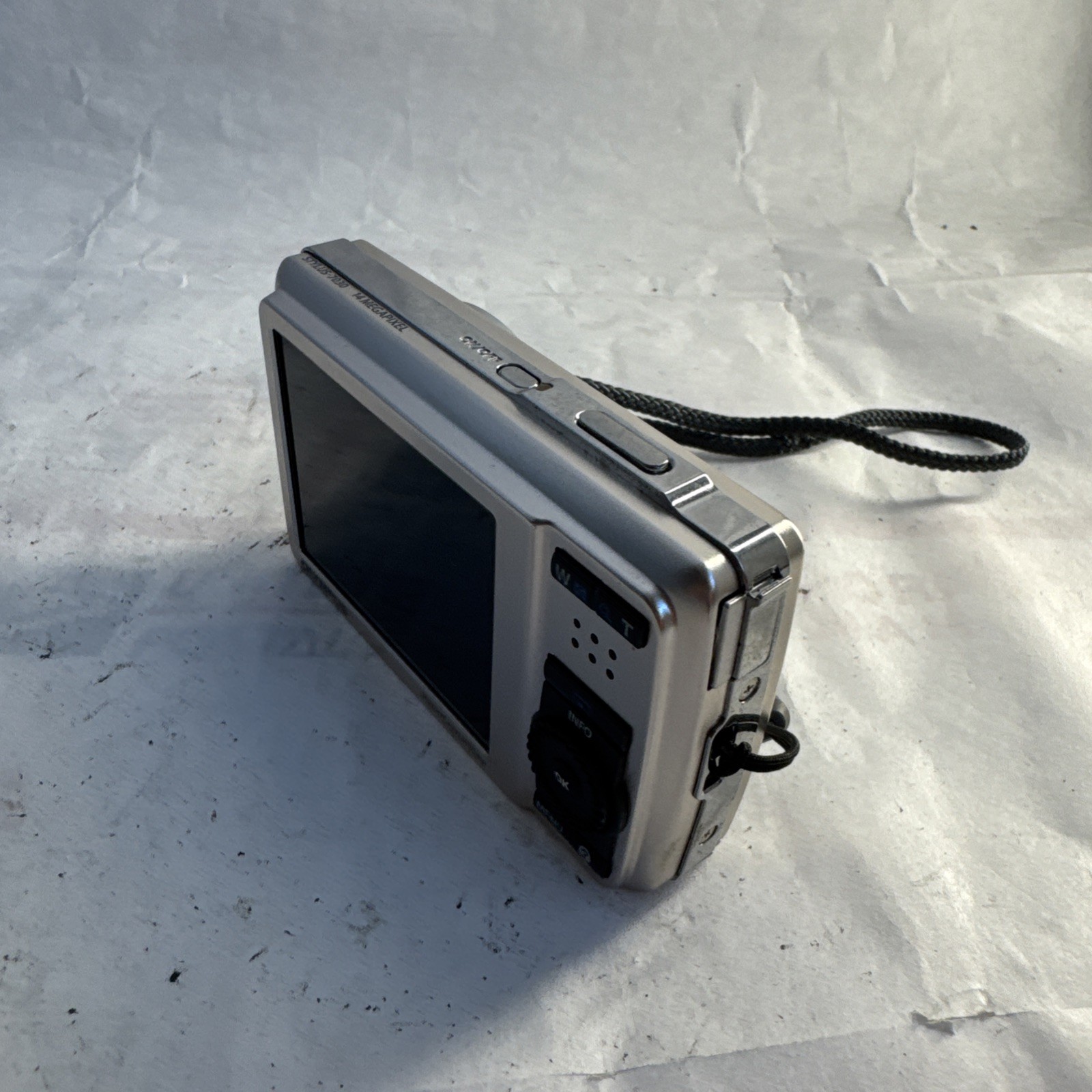 Olympus Stylus mju 7030 14MP Digital Camera Tested w Battery Compact – Tested!