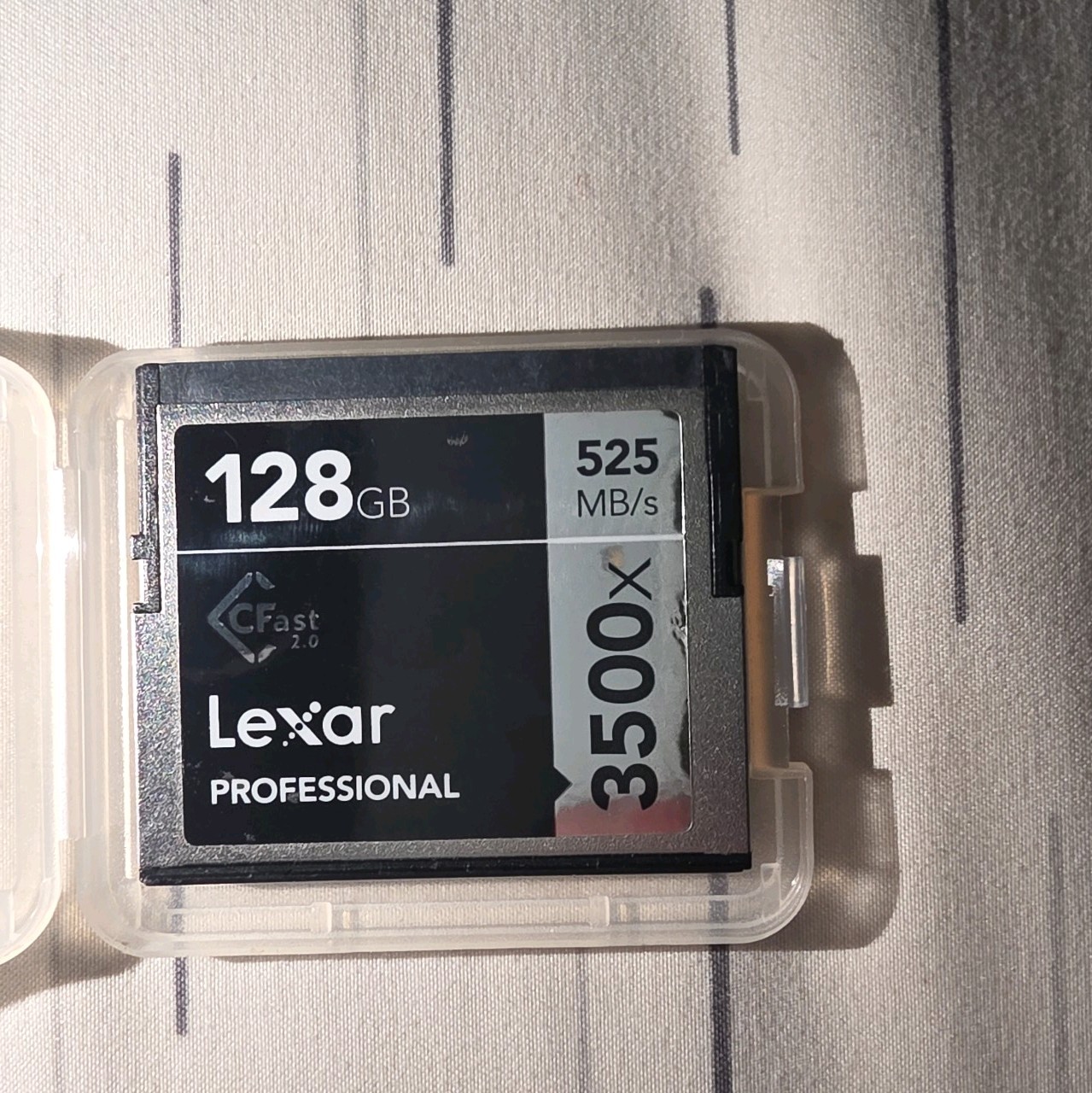 Lexar Professional 3500x CFast 2.0 128GB Memory Card (LC128CRBNA3500)