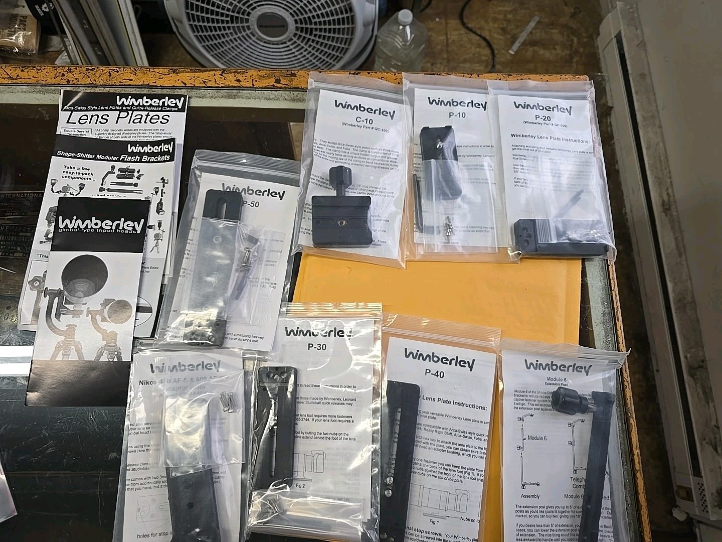 Huge Lot Of Wimberley Tripod Lens Plate Clamp Etc