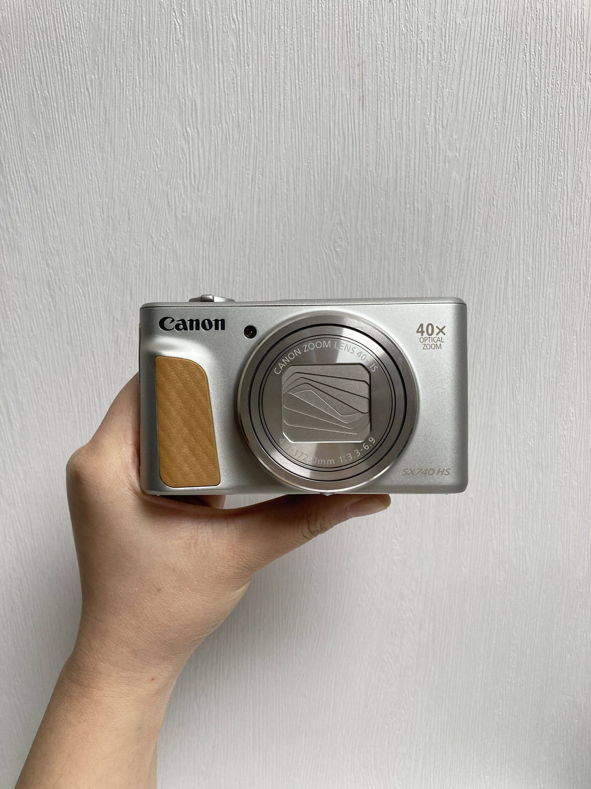 Canon PowerShot SX740 HS Silver 40x Zoom 4K Digital Camera