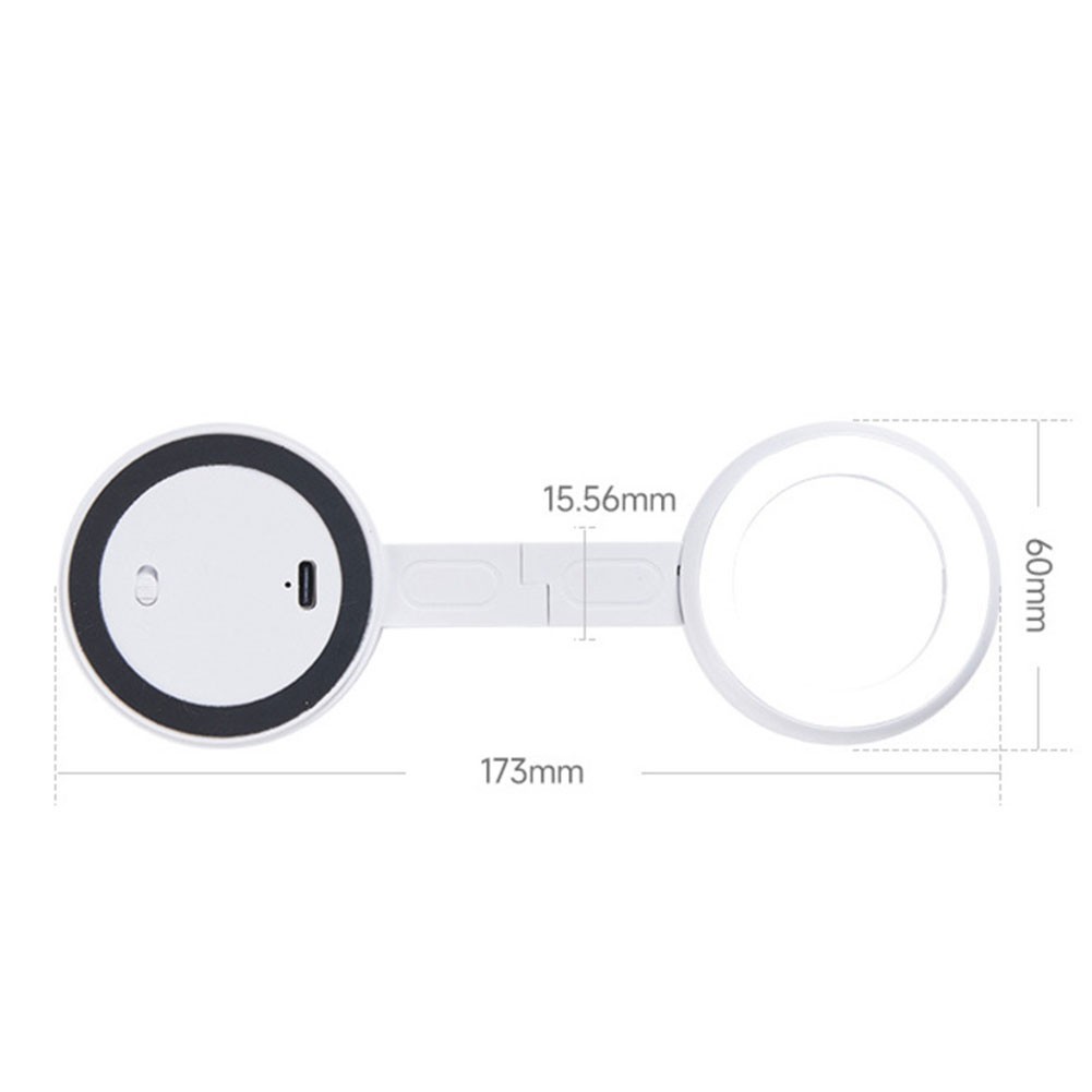 LED Ring Light Magnetic Selfie Light with Lightweight and Compact Design
