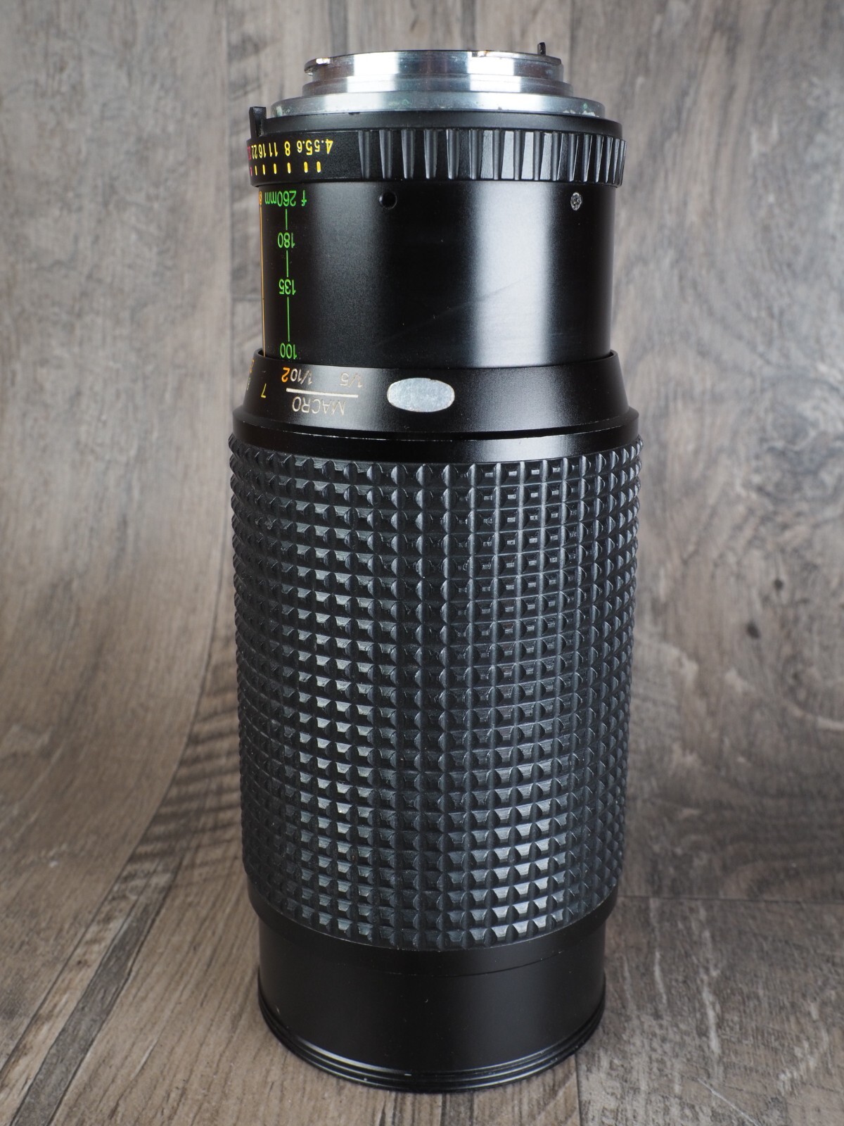 Osawa Mark f4.5 75-260mm Macro Zoom Lens Made in Japan for Minolta MC/MD