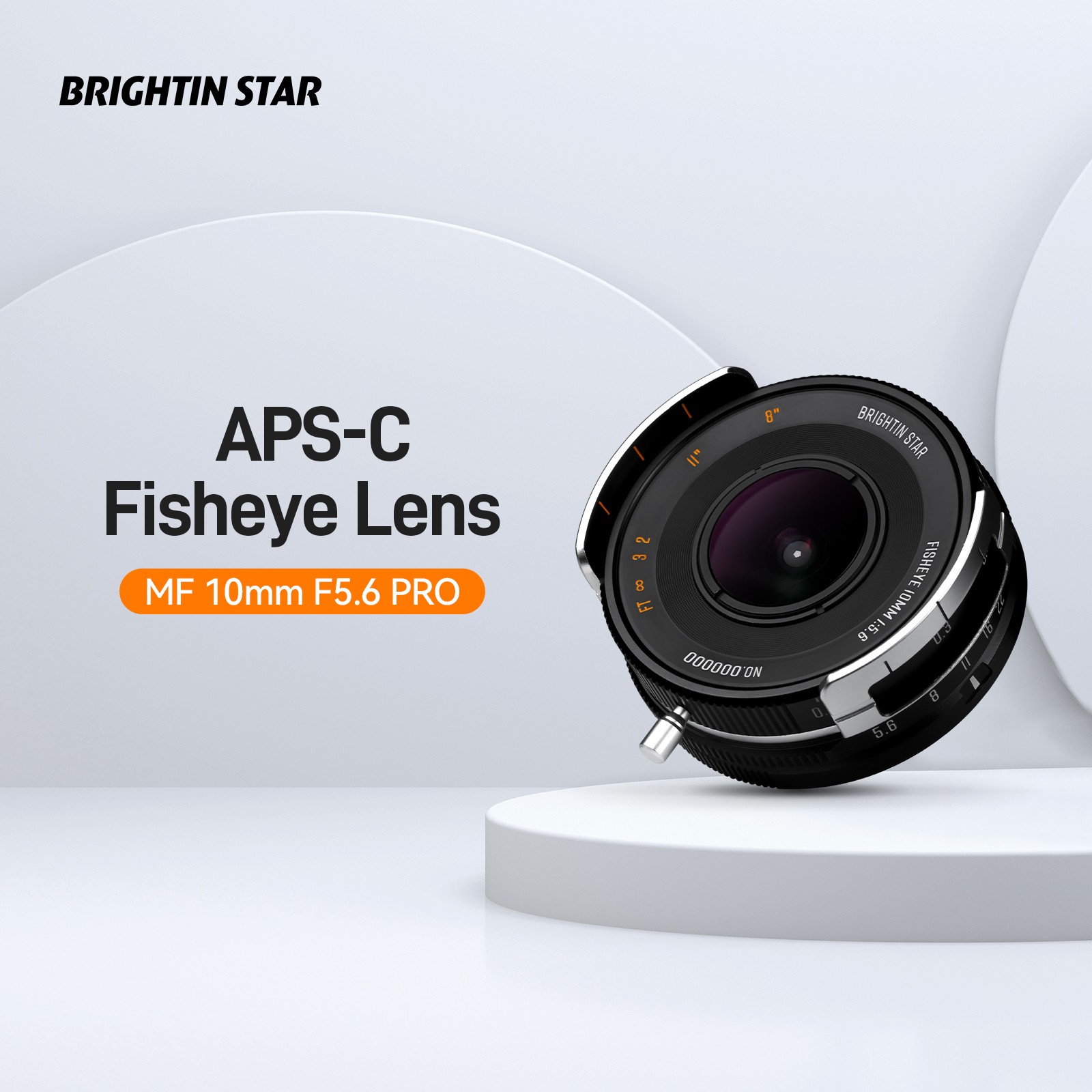 Brightin Star 10mm F5.6 Pro 175° Ultra-Wide Angle Fisheye Lens for Nikon Z-Mount