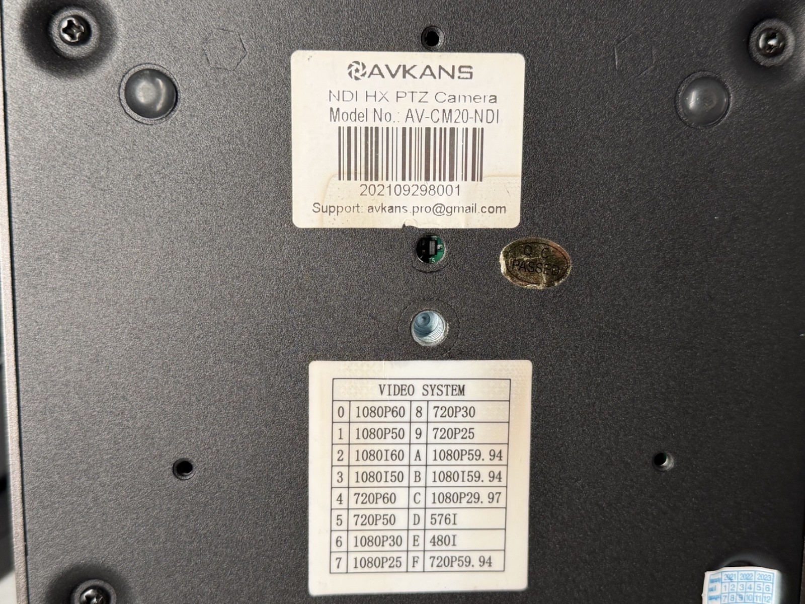 PTZ Avkans 30×1-NDI camera (POE)