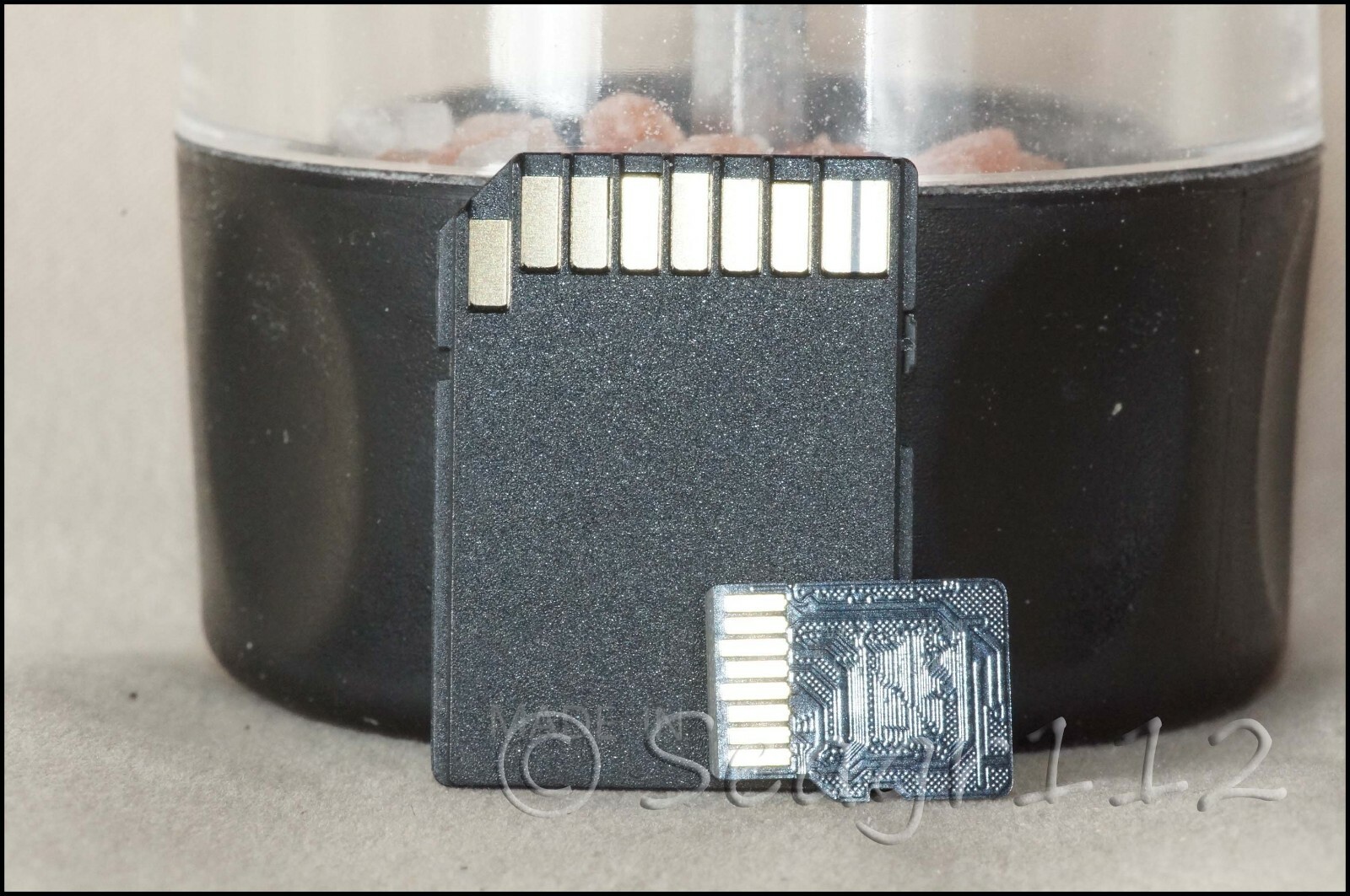 Two Generic microSD 2GB Cards C6 + Adapters (Qty 2)