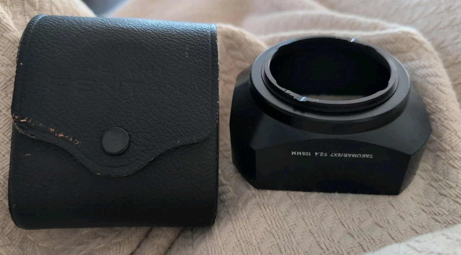 PENTAX Metal Lens Hood for TAKUMAR 6X7 105mm f/2.4 (with Original Case)