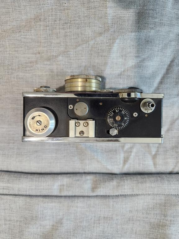 Argus C3 35mm Rangefinder Camera, 50mm 3.5 Cintar Lens and 100mm Telephoto Lens
