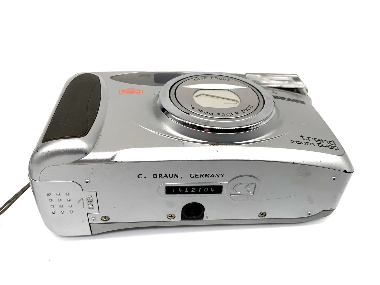 Braun Trend Zoom S-90 Defective Point&Shoot 38-90mm Power Zoom Analog Camera