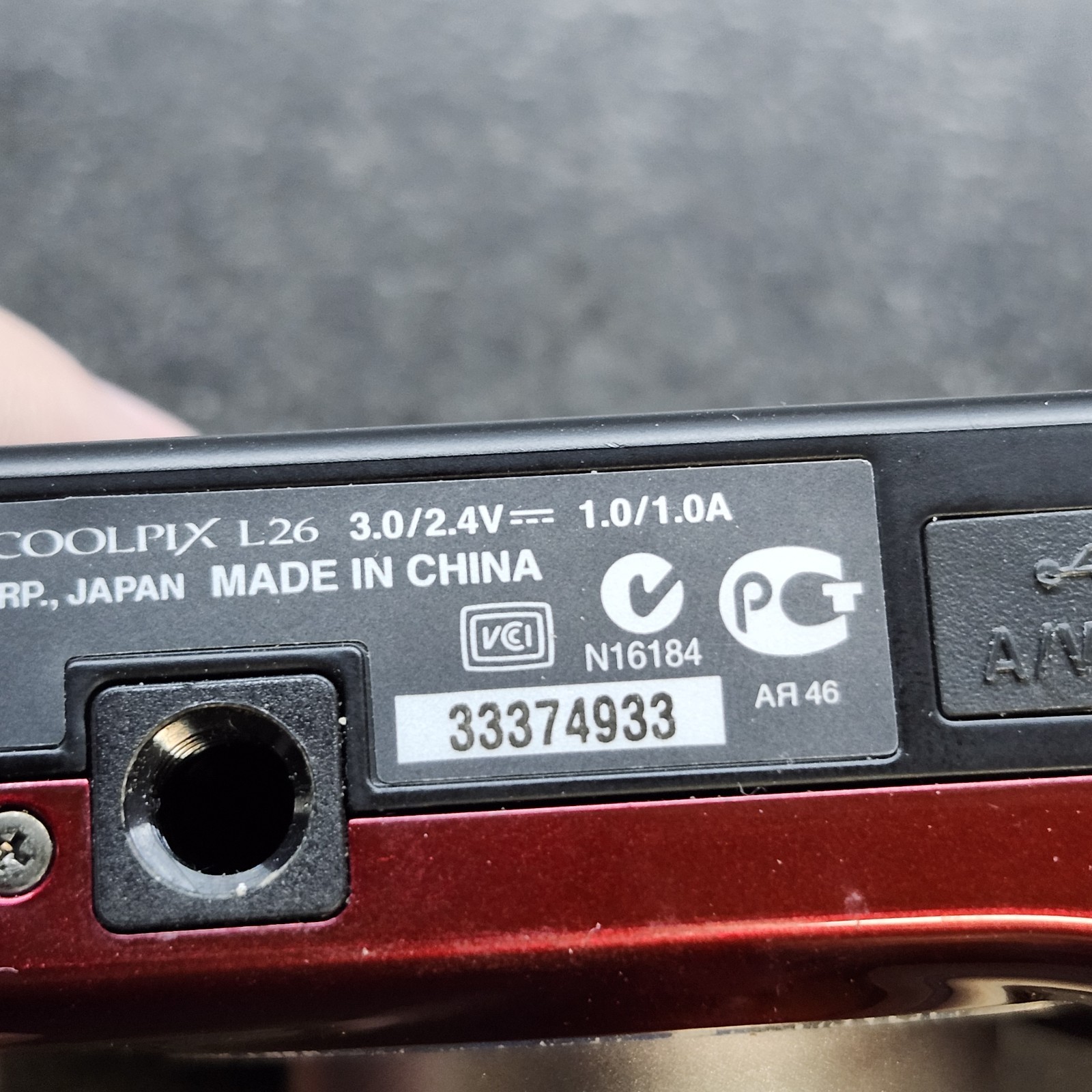 Nikon CoolPix L26 16.1MP Digital Point & Shoot Camera Tested Works Nice