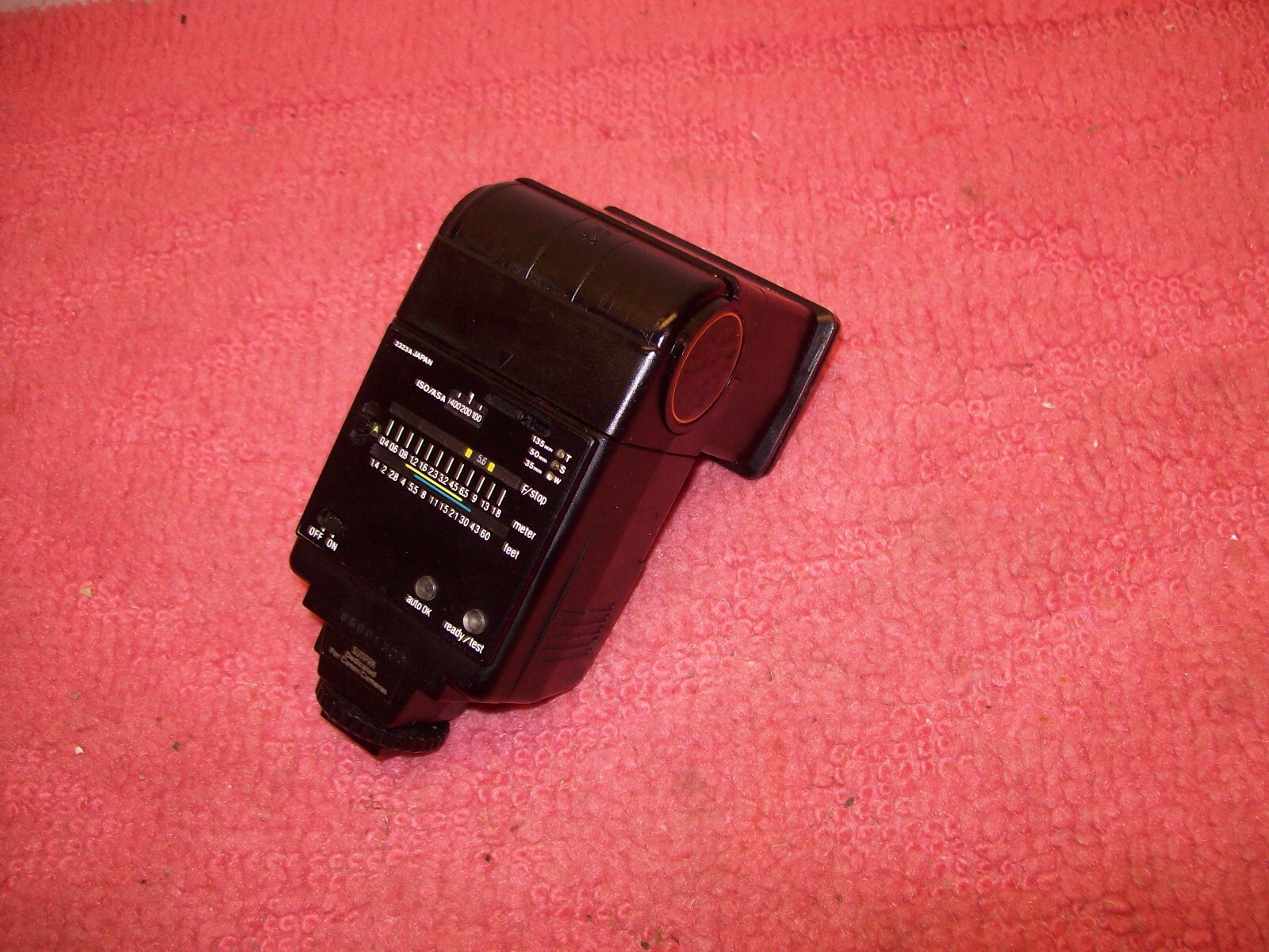 Sunpak Auto Zoom 933 Dedicated Canon Camera Flash Mount Accessory Vintage Japan